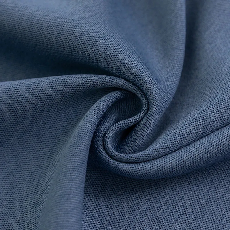 Skylar Faux Linen Minimalist Custom Blackout Curtain