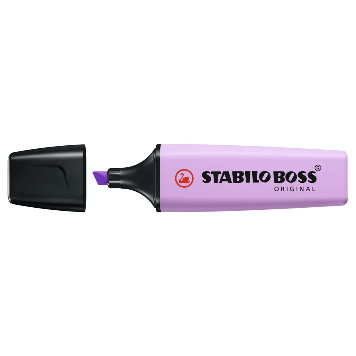 STABILO BOSS ORIGINAL Pastel Assorted Colours Highlighter Wallet Pack of 8