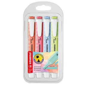 STABILO Swing Cool Pastel Edition Highlighter Wallet of 4 Assorted Set 2