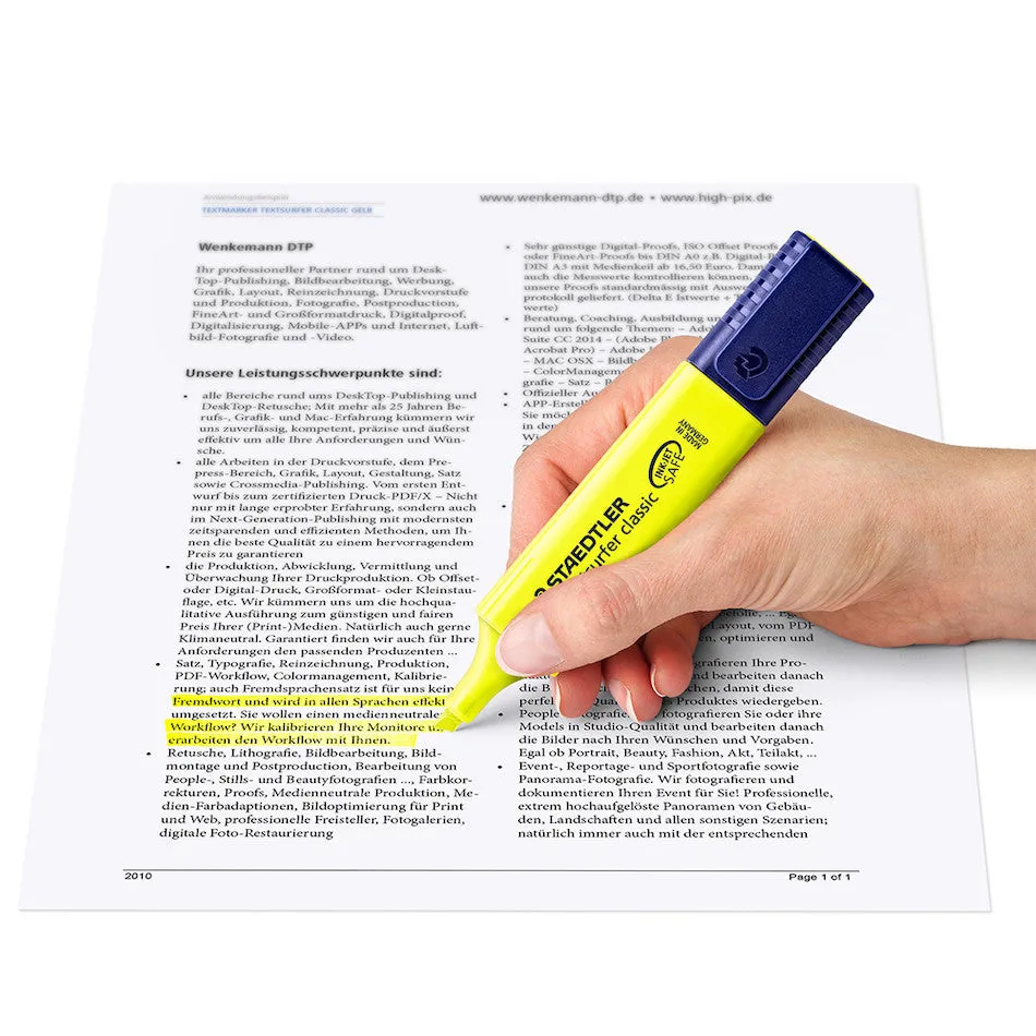 Staedtler Textsurfer Highlighter Wallet of 20