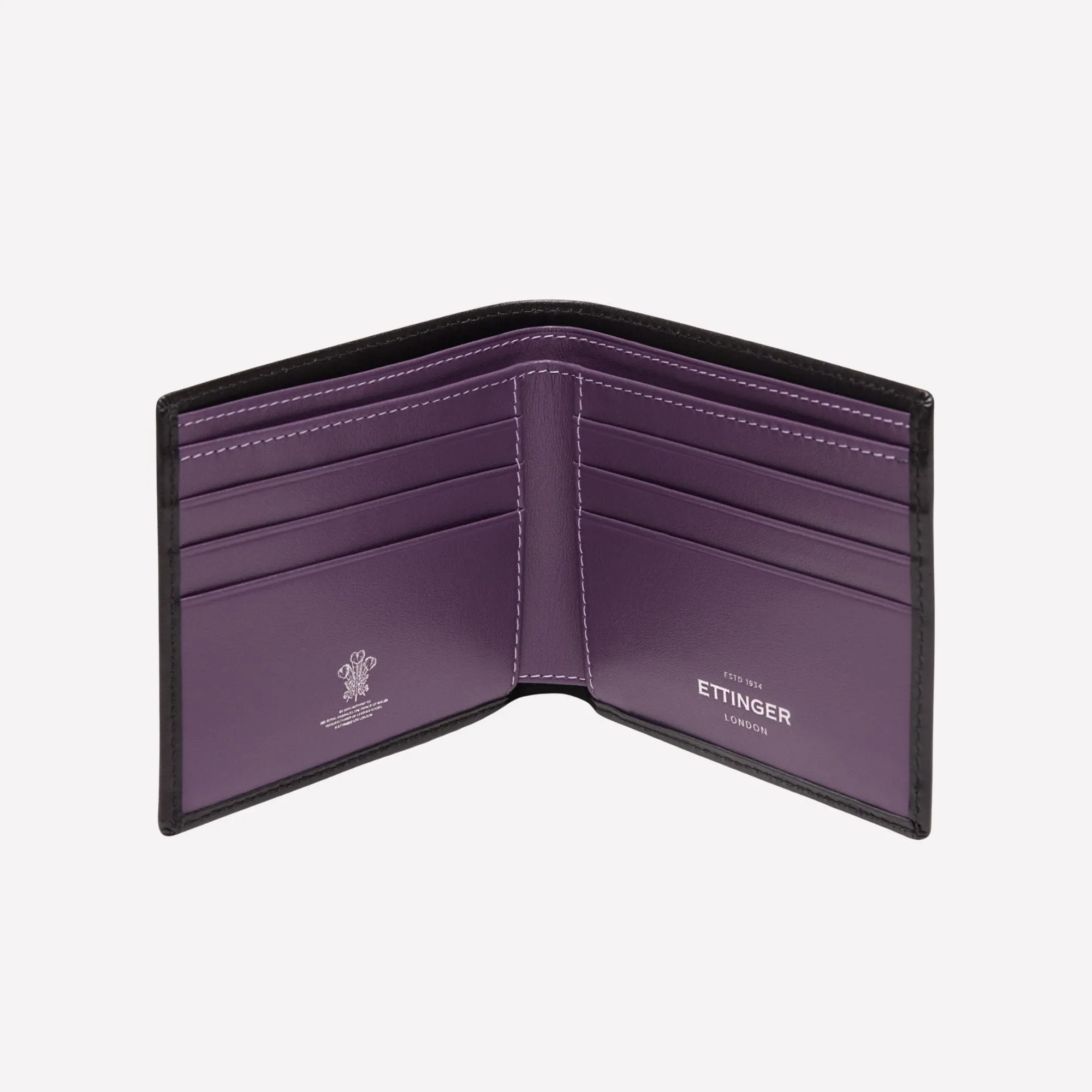 Sterling Billfold Wallet with 6 C/C