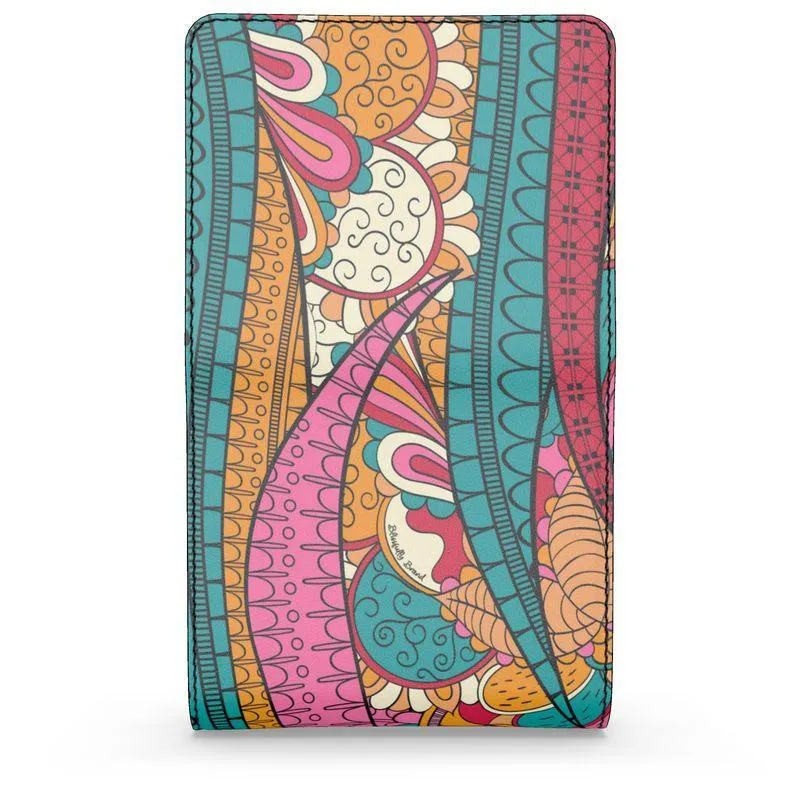 Taki Leather Fold Over Wallet