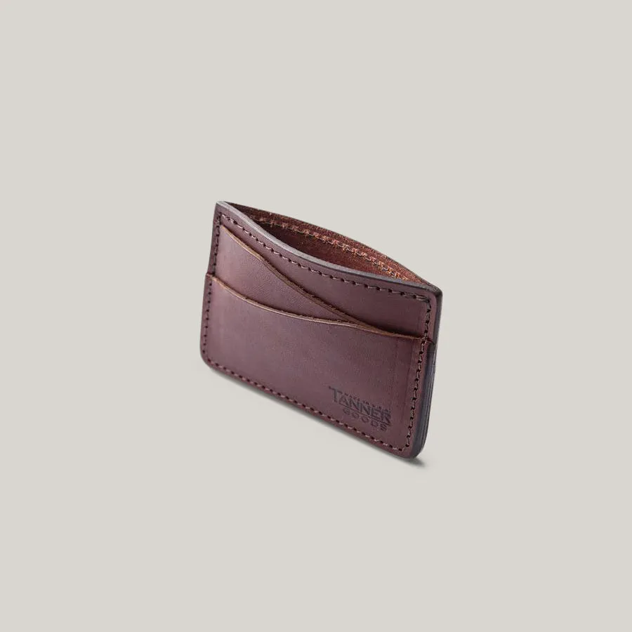 TANNER GOODS JOURNEYMAN WALLET - COGNAC