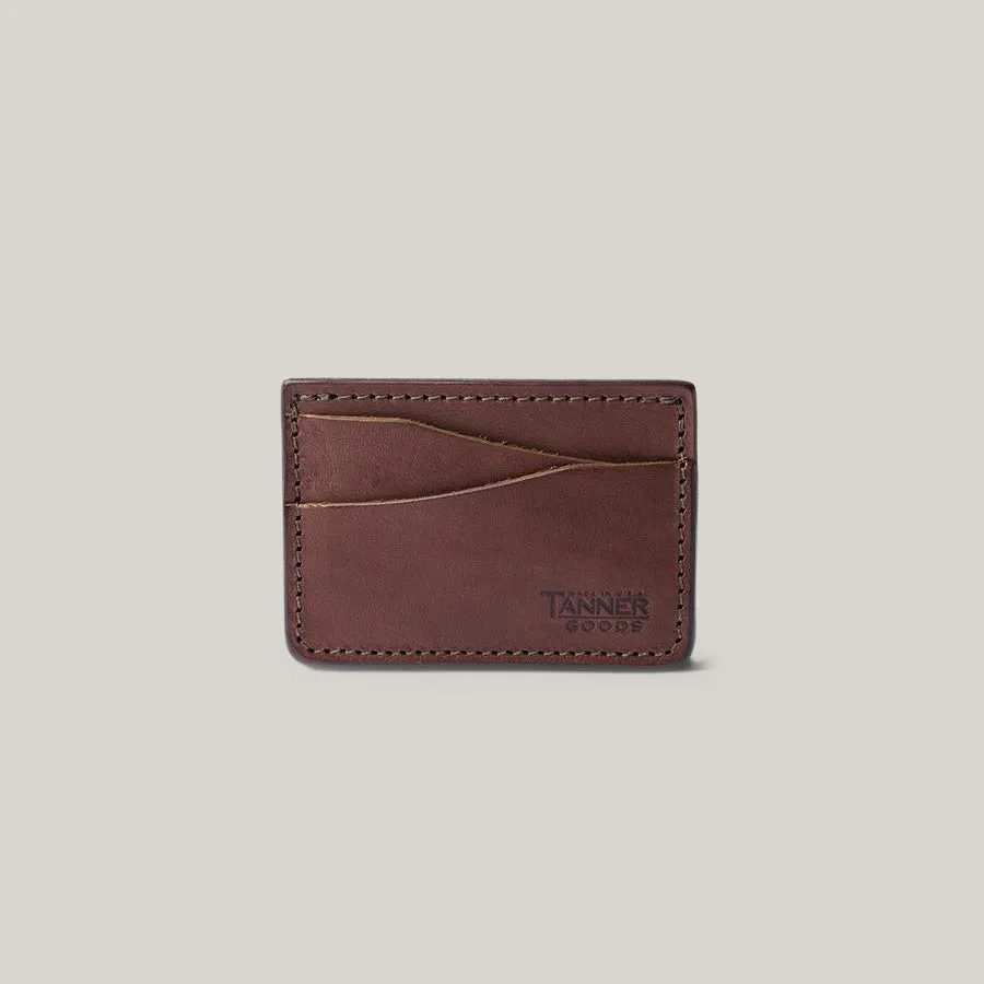 TANNER GOODS JOURNEYMAN WALLET - COGNAC