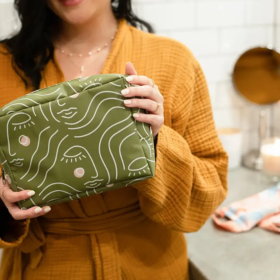 Tarp Structured Makeup Bag
