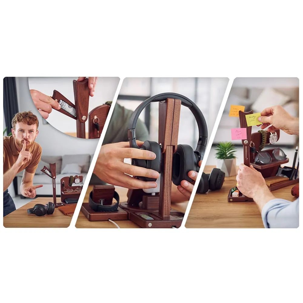 Teslyar Wooden Classic Phone Docking Station