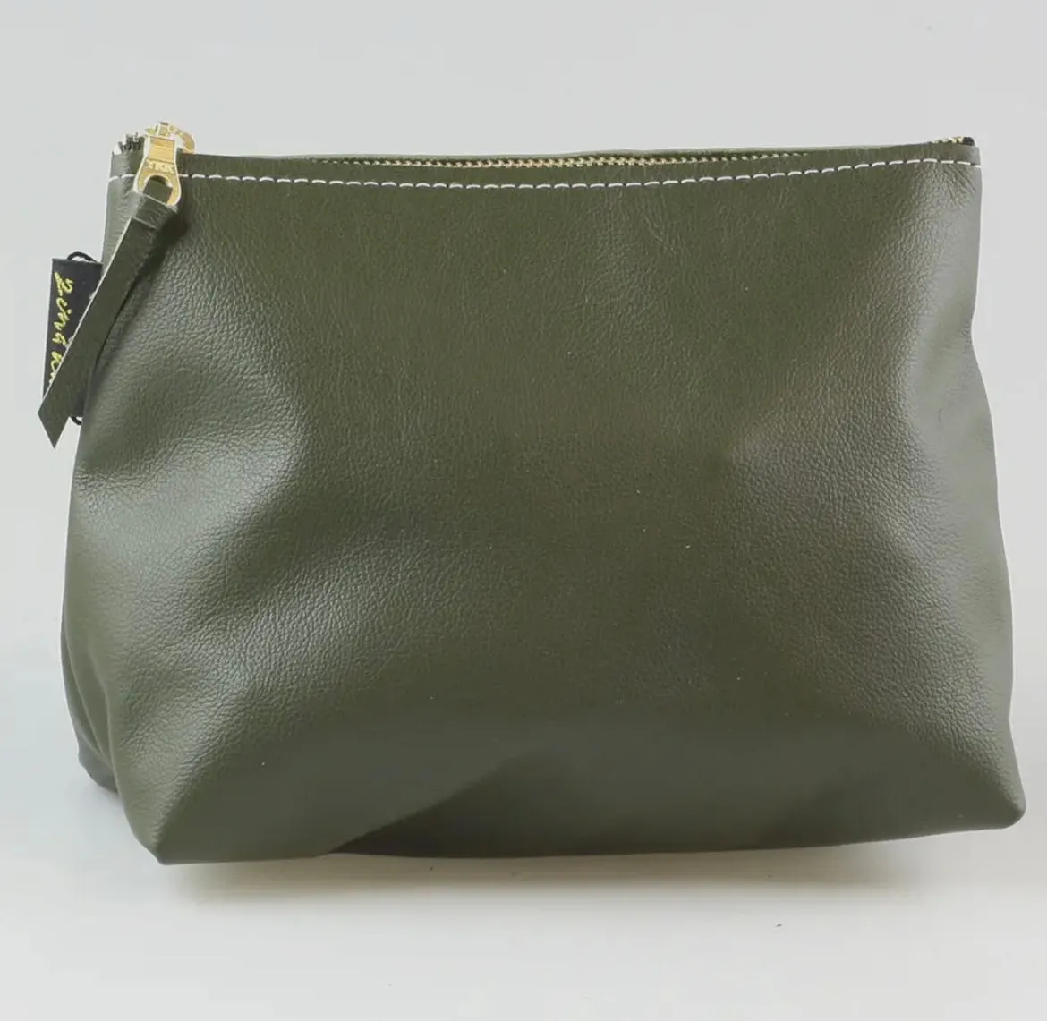 The Stewart Leather Makeup Clutch - 4 colors