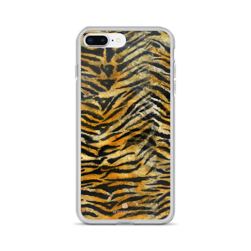 Tiger Stripe iPhone Case, iPhone X | XS | XR | XS Max | 8 | 8  | 7| 7  Phone Case-Printed in USA/EU