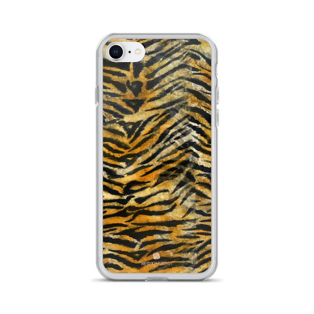 Tiger Stripe iPhone Case, iPhone X | XS | XR | XS Max | 8 | 8  | 7| 7  Phone Case-Printed in USA/EU