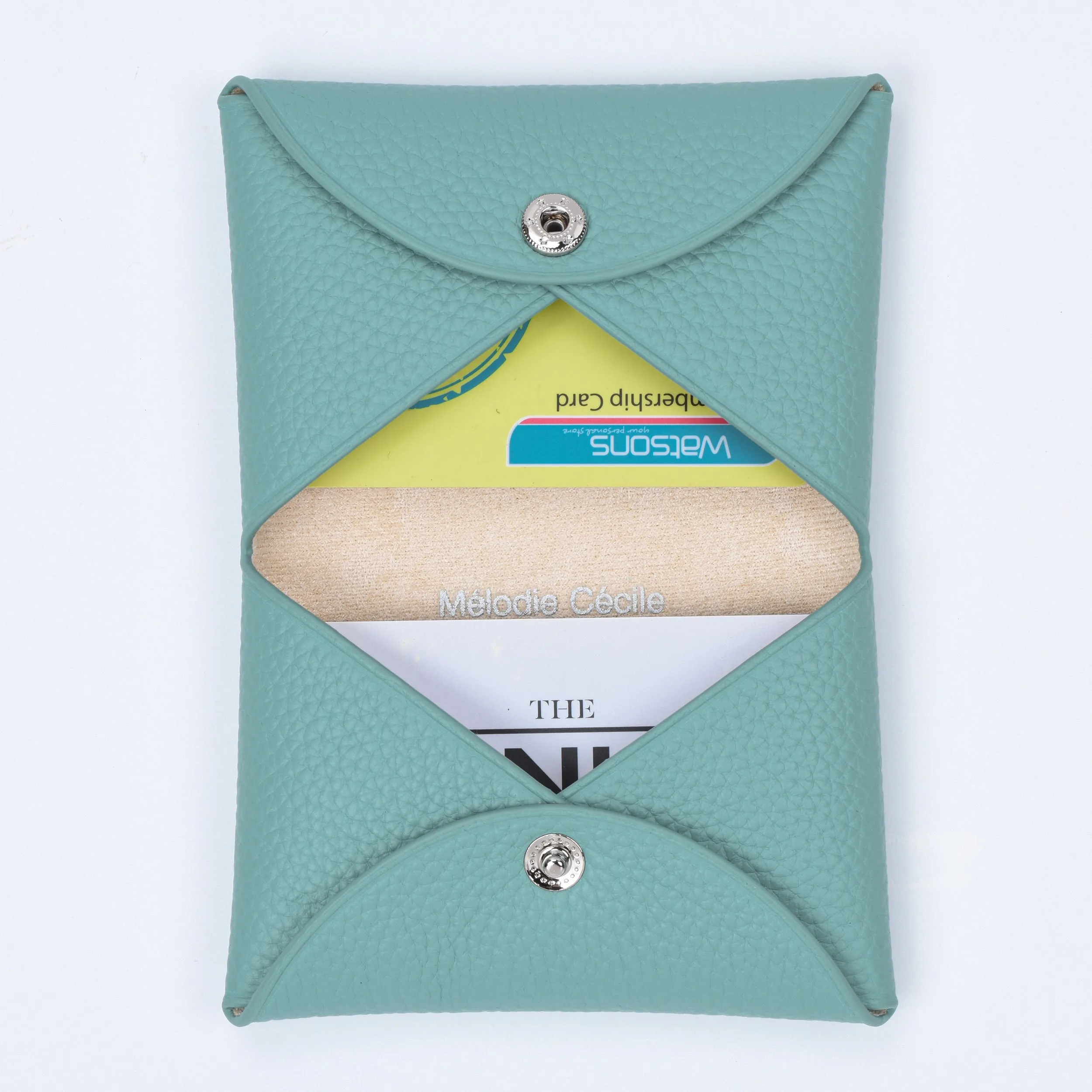 TOGO LEATHER "CORSICA" CARD HOLDER - 3 COLORS