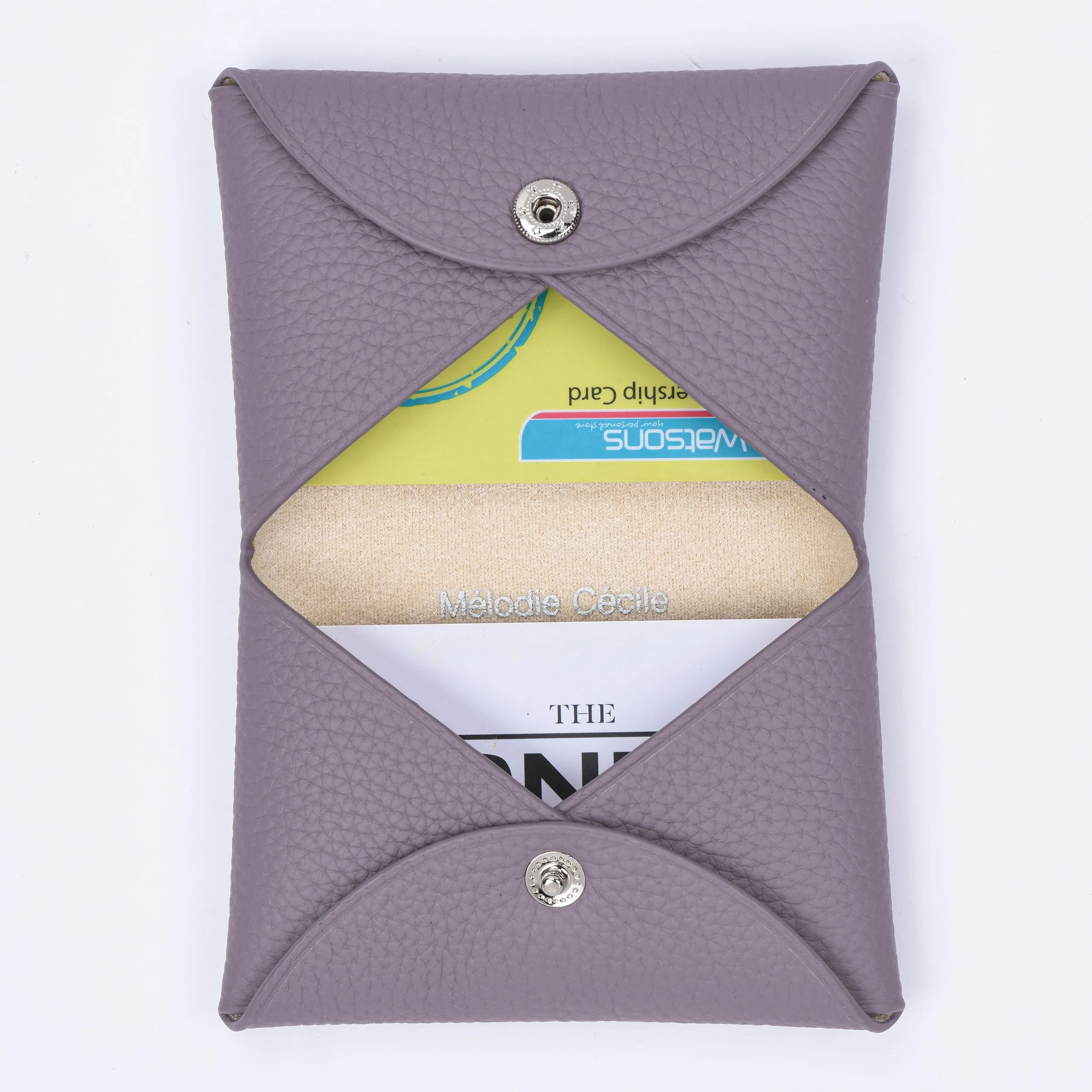 TOGO LEATHER "CORSICA" CARD HOLDER - 3 COLORS
