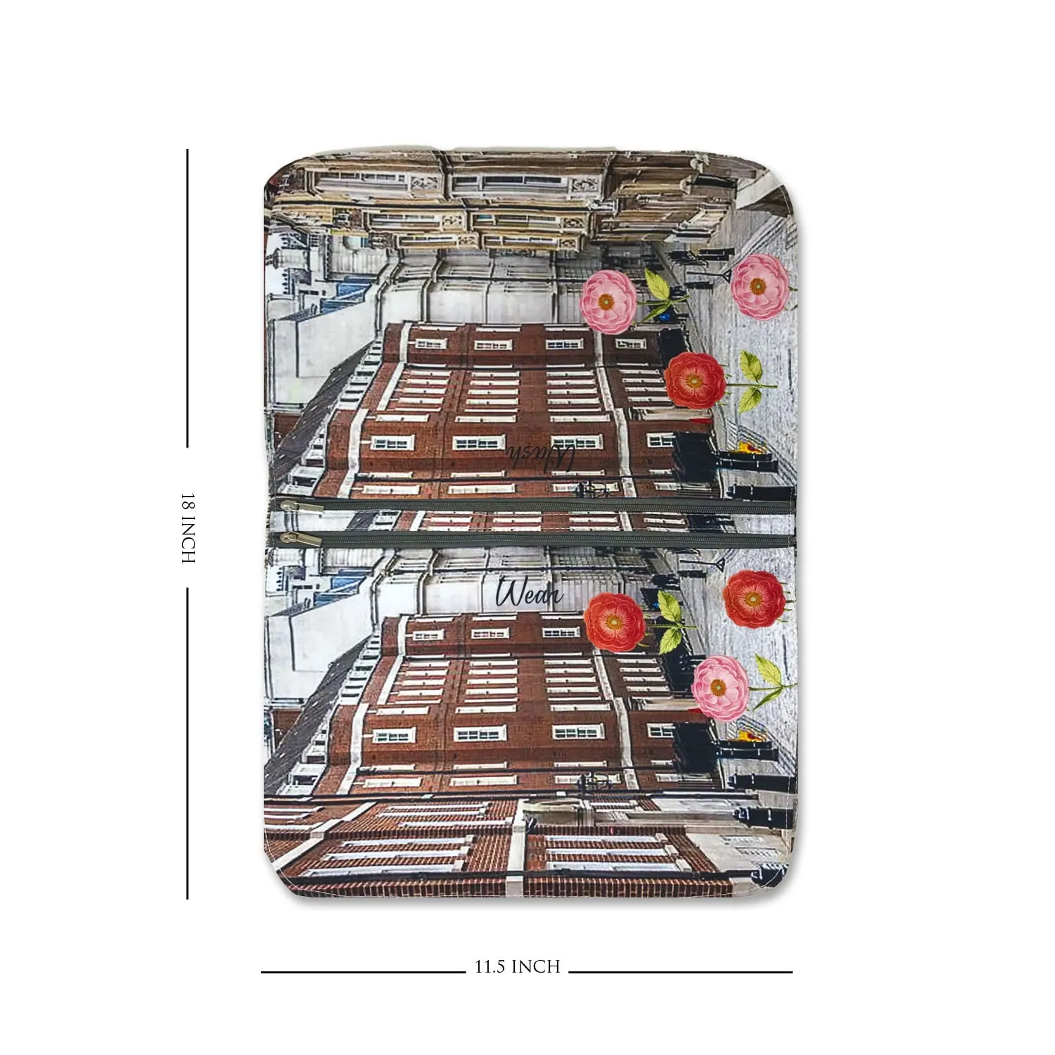 Urban Bloom Scape Lingerie Bag