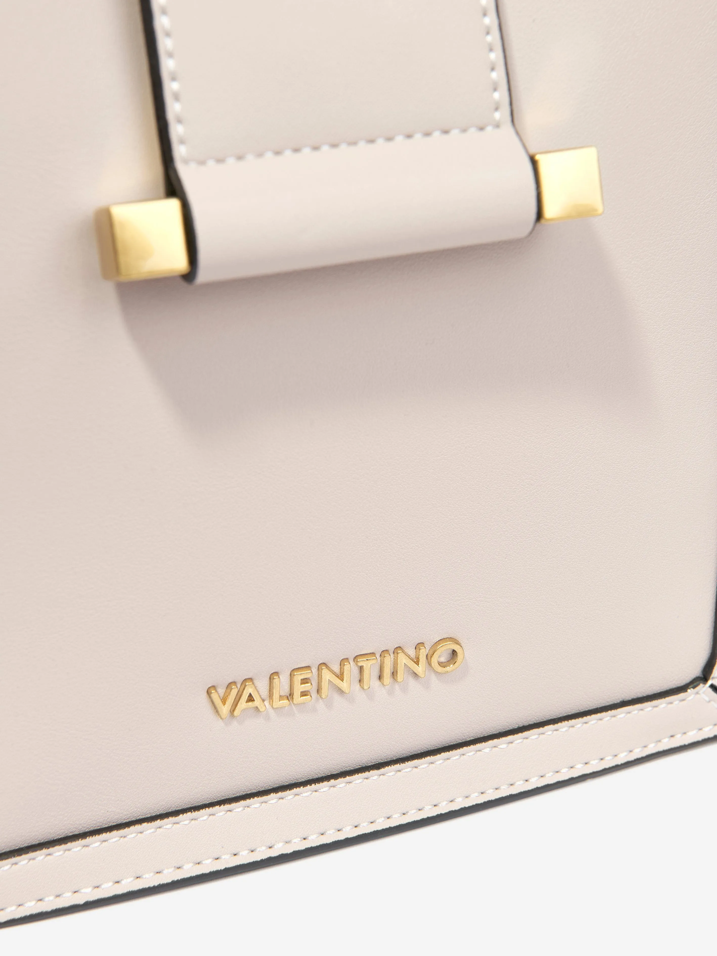 Valentino Girls Frosty Shopping Bag in Beige (W:19cm)
