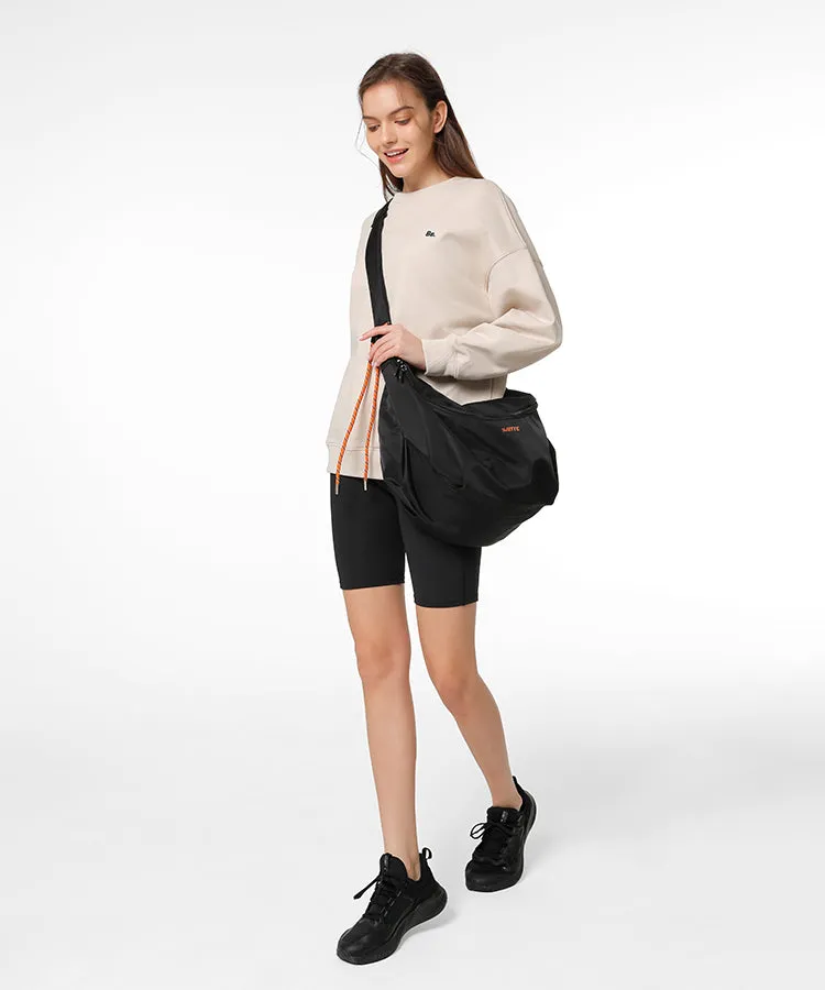 Yvette Adjustable Drawstring Gym Crossbody Bag