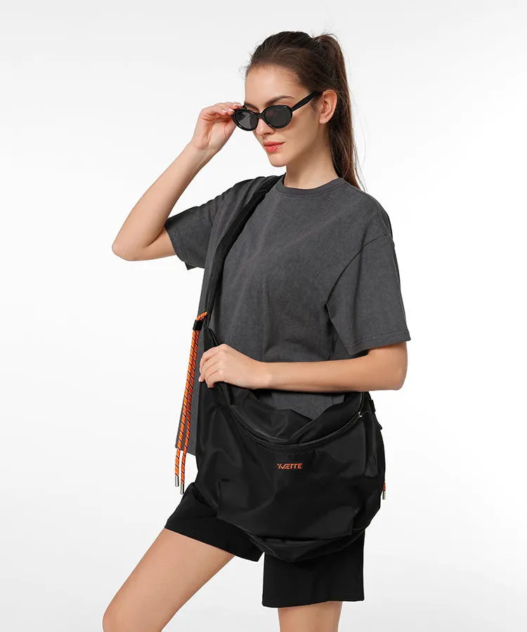 Yvette Adjustable Drawstring Gym Crossbody Bag
